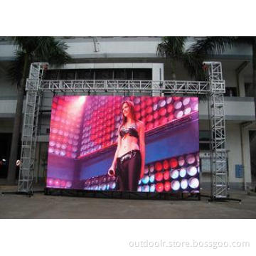 Light Weight Rental LED Display Board P16 2R1G1B Static Hig
